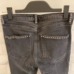 Free people studded skinny jeans
